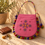 Graceful Thread-Worked Potli Bag