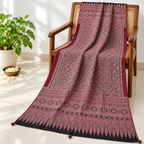 Classic Printed Ajrakh Dupatta for Women