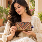 Ornate Zari Work Purse for Women
