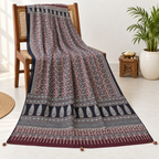 Classic Printed Ajrakh Dupatta for Women
