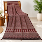 Classic Printed Ajrakh Dupatta for Women