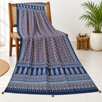 Classic Printed Ajrakh Dupatta for Women