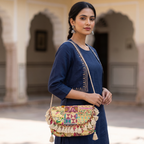 Nomad Banjara Embroidered Sling Purse
