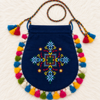 Detailed Embroidered Potli Bag for Women