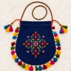 Graceful Thread-Worked Potli Bag