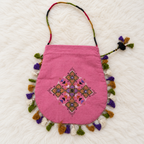 Graceful Thread-Worked Potli Bag