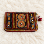 Ornate Zari Work Purse for Women