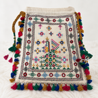 Chic Thread-Worked Medium Embroidered Sling Bag for Women