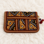 Festive Zari Embellished Purse for Women