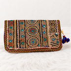 Ethnic Zari Purse for Women