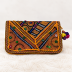 Embellished Zari Purse for Caual, Party