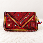 Ethnic Zari Purse for Women