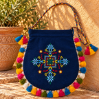 Detailed Embroidered Potli Bag for Women