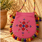 Graceful Thread-Worked Potli Bag