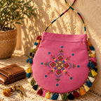 Graceful Thread-Worked Potli Bag