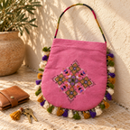 Graceful Thread-Worked Potli Bag