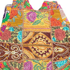 Folk Mosaic Embroidered Banjara Tote Bag for Women